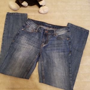 MAURICE DENIM BLUE JEANS SIZE 6 SHORT
